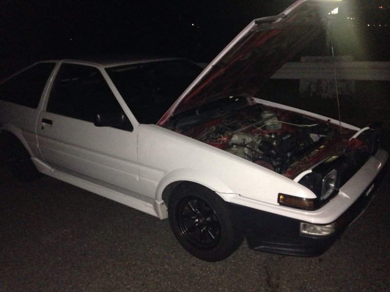 Illustration for article titled Japan's Real Life Initial D Car Scene Isn't What You Think